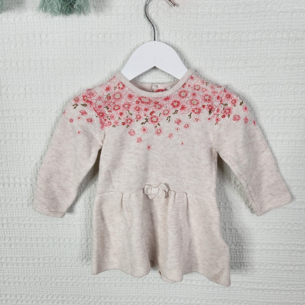 Mayoral Floral Sweater Dress